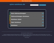 Bild Spies Olaf - Autohaus, Inh. Oliver Spies