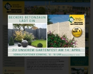 Bild Beckers Betonzaun & Garten GmbH
