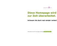 Hier entsteht eine neue Homepage