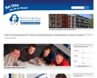 Website Wohnungsbaugenossenschaft Otto von Guericke eG.