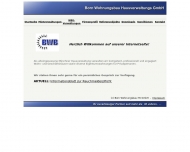 Website Born Wohnungsbau Hausverwaltung