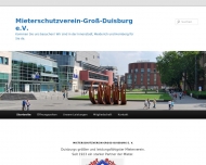 Bild Mieterschutzverein Gro-Duisburg e.V. Hauptgesch.Stelle