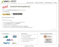 Website Rosenhoff Wohnungsbau