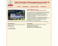 Bild GWG Glashtter Wohnungsgenossenschaft eG