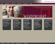 Website Wertprojekt Wohn- u. Gewerbebauten