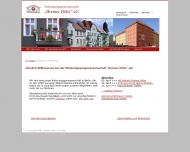 Website Wohnungsbaugenossenschaft Bremer Höhe