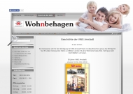 Website Vereinigte Wohnungsgenossenschaft Arnstadt von 1954 e.G.