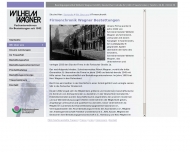 Website Beerdigungsinstitut Wagner