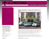Bestattungsinstitut A. Ordung - Startseite