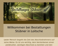 Website Bestattungen St�bner