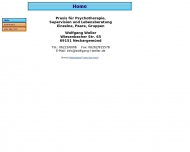 Bild Pitz Wolfgang Psychologischer Psychotherapeut