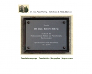 Bild Rhrig Robert Dr.med. rztlicher Psychotherapeut
