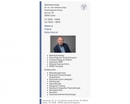 Bild Lange Andreas Dr. Psychologischer Psychotherapeut