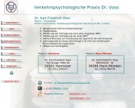 Bild Voss Dr. Dipl.-Psych. Verkehrspsychologie u. Frderung der Fahreignung