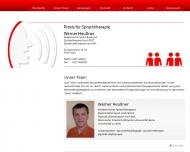 Website Heu�ner Werner Dipl.-P�d. Praxis f�r Sprachtherapie Sprachtherapeut