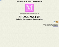 Bild Bilderrahmen und Galerie Mayer