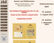 Bild Klttermann Peter u. Jennes Wolfgang Briefmarkenauktion