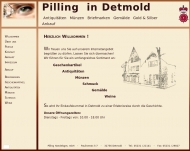 Pilling Antiquit?ten M?nzen Briefmarken Gem?lde Ankauf Detmold