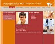 Website Wachter Cornelia Dr.med. , Kai Dr.med. , Hausmann Charlotte Dr.med. Gemeinschaftspraxis f�r Allgemeinmedizin