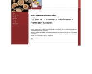 Website Neesen Hermann Tischlerei