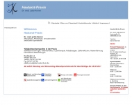 Website Kerner Jutta Dr. Hautarzt