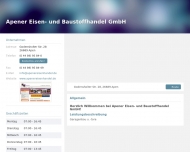 Bild Apener Eisen- und Baustoffhandel GmbH