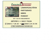Bild Partyservice Fleischerei Schneider