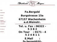 Bild Bergold Erwin und Sohn Pferde- u. Landmetzgerei Speiselokal