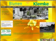 Website Blumenhandel Ursula Klemke