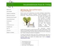 Website Dr. med. Gabriele Freitag, Frauenärztin