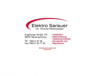 Bild Elektro Sarauer e.K. Inh. Thomas Gtzenberger