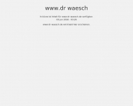Bild Waesch Günter Dr.med. Arzt für Frauenheilkunde und Geburtshilfe