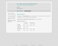 Bild Hodapp Franz Dr. Arzt fr Frauenheilkunde und Geburtshilfe