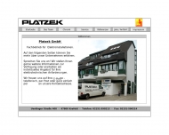 Bild Platzek GmbH Elektro-Anlagen Elektro-Heizungen