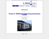 Bild H. Rnicke Elektro-Maschinen-Bau GmbH