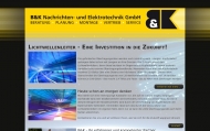 B K Nachrichten- und Elektrotechnik GmbH Lichtwellenleiter
