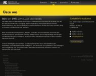 Website B & K Nachrichten- und Elektrotechnik