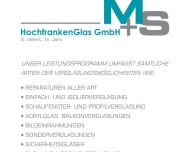 Bild Glaserei M&S HochfrankenGlas GmbH