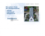 Bild memento Grab-Bedeckung