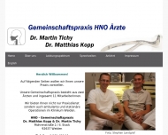 Bild Kopp M. Dr. , Tichy M. Dr. HNO-rzte