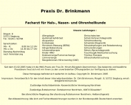 Bild Brinkmann Dirk Dr.med. Hals- Nasen- und Ohrenheilkunde