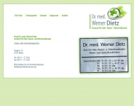 Bild Dr. med. Werner Dietz