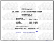 Bild Himmelsbach Clemens Dr.med.