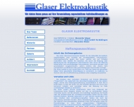 Bild Elektroakustik Glaser