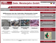 Bild Meisterjahn Horst u. Dieter Gebr. GmbH MetallgroHdl.