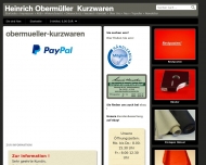 Bild Obermüller Heinrich Schneidereibedarf