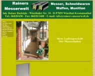 Bild Rainer's Messerwelt Inh. Rainer Rudolph Waffen Munition