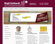 Website Gebhardt Birgit