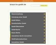 Bild BRAUN Hausverwaltungsgesellschaft mbH
