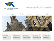 Website V.V.K. Hausverwaltungsgesellschaft zu Dresden